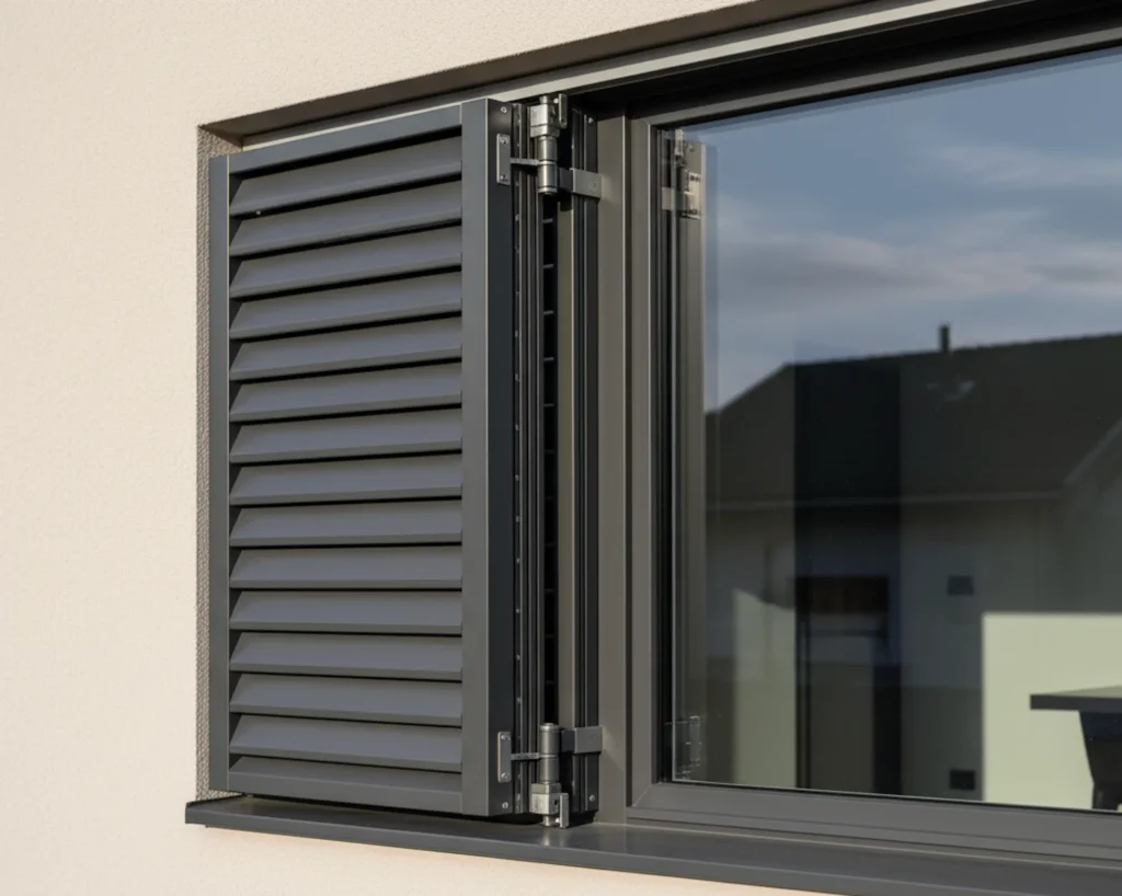 Faltladen Konstruktion Fensterläden