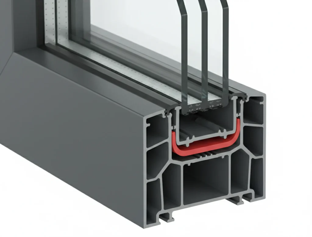 EPDM Fensterdichtung Querschnitt Profil