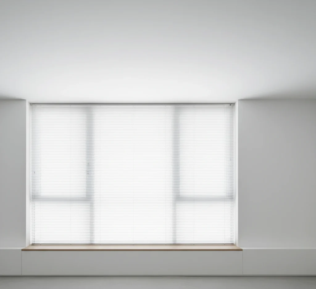 Helle Alu Jalousien Reflektion Lichtlenkung